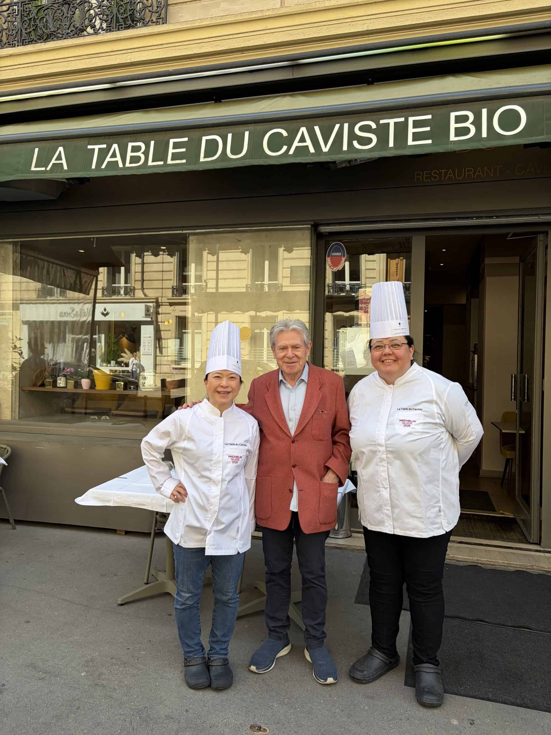 La table du Caviste Bio à Paris 17ème
